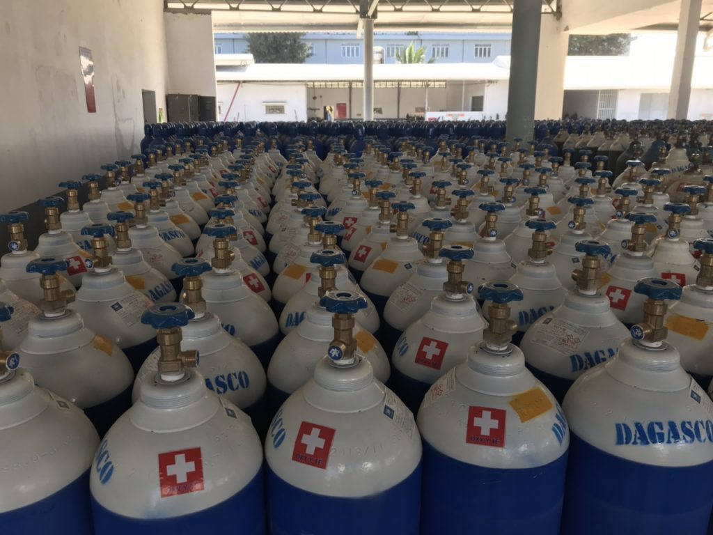 Sản phẩm Oxy Y tế Dagasco